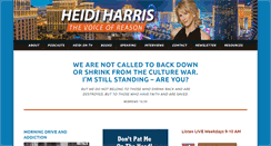 Desktop Screenshot of heidiharris.com